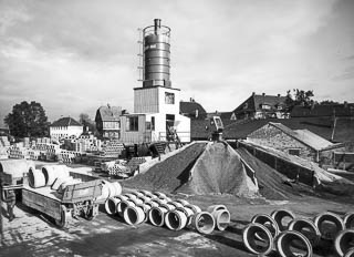 Betonmischturm, Betonwerk Paderborn