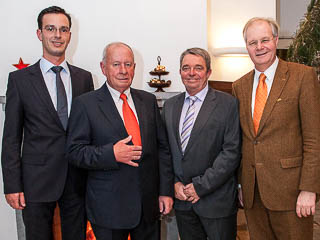 Stephan Böddeker, Wolfgang Jung, Georg Volkmer und Joachim Thater