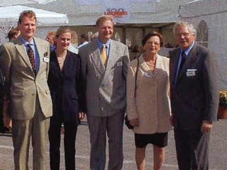 Stefan Thater, Angela und Joachim Thater Illa und Ulrich Thater anlässlich der 100-Jahr-Feier