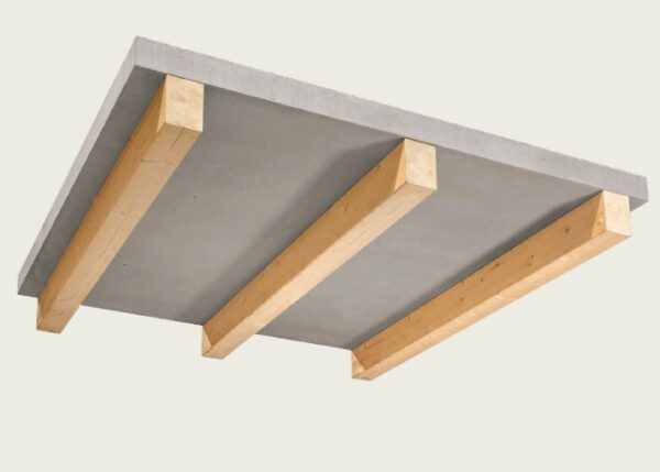 Holz-Beton Decke (HBV-Decke) - Lücking - Ziegel und Beton